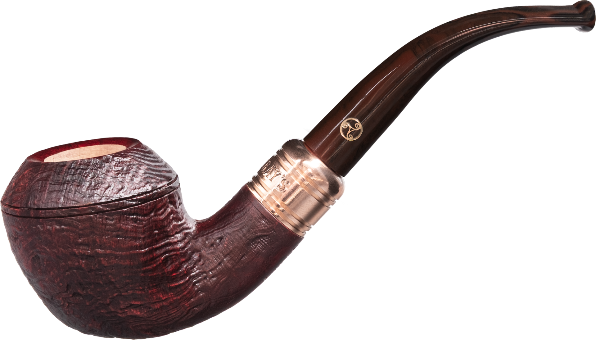 Rattray's Yule Red Sandblasted 25 Pipe_