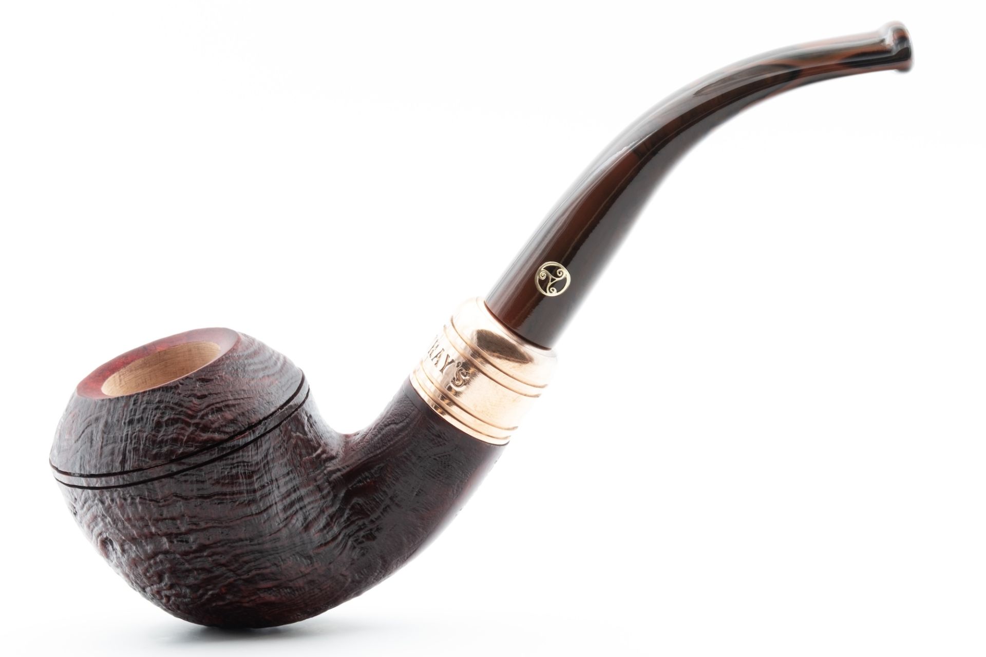 Rattray's Yule Red Sandblasted 25 Pipe_