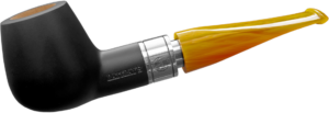 Rattray's Monarch Black 18 Yellow Pipe