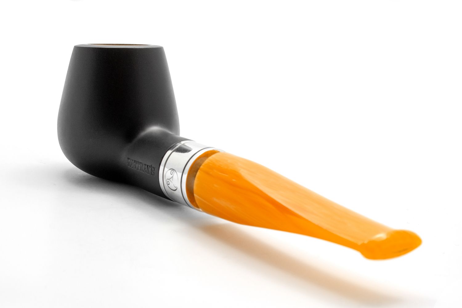 Rattray's Monarch Black 18 Yellow Pipe