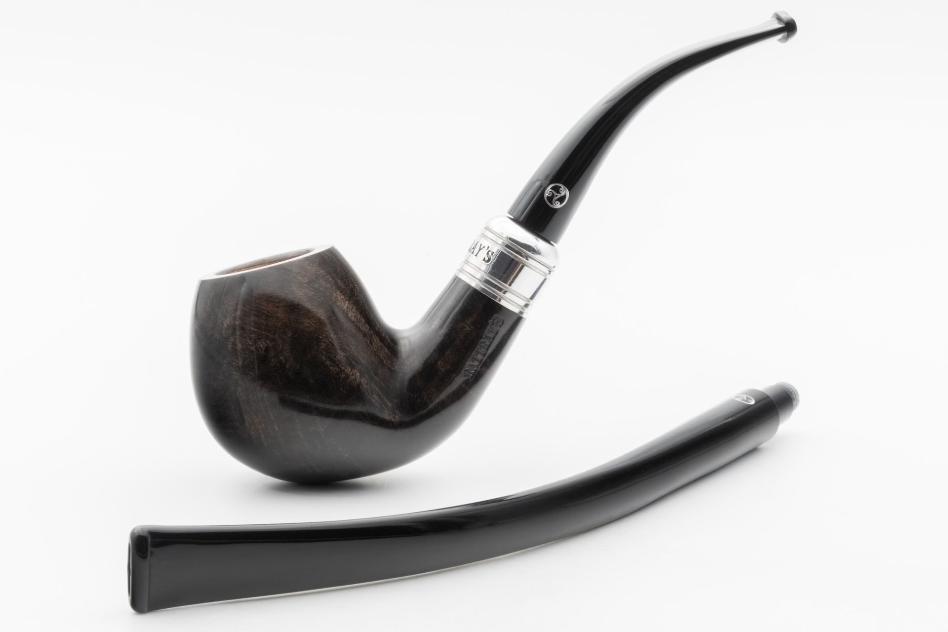 Rattray's The Bagpiper Grey Black Pipe
