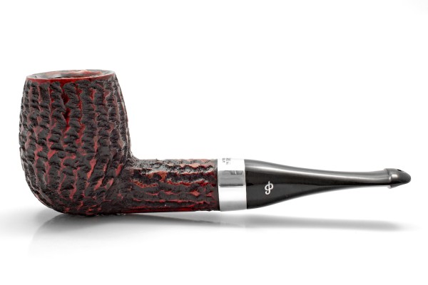 Peterson House Pipe Rustic Billiard 9mm Pipe - Image 2