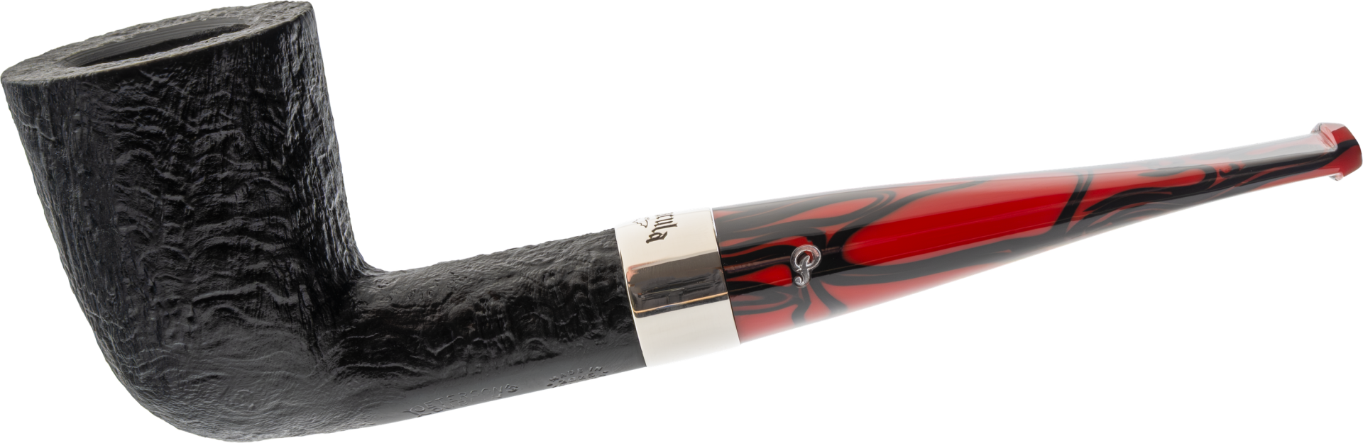 Peterson Dracula Sandblast 120 9mm Pipe