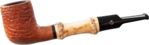 Rattray's Bamboo Billiard Sandblast Light 9mm Pipe