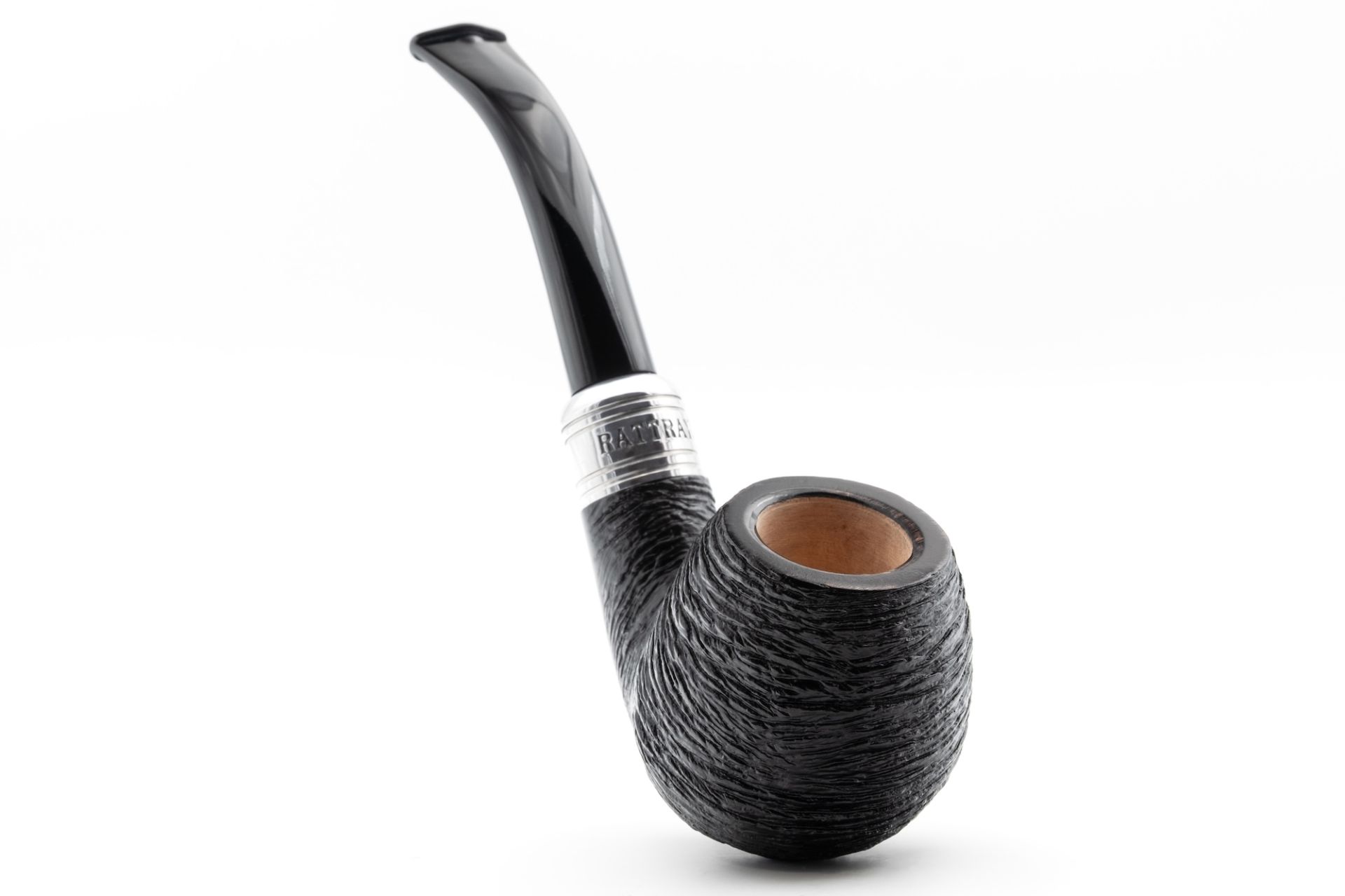 Rattray's The Bagpiper Rustic Black Pipe