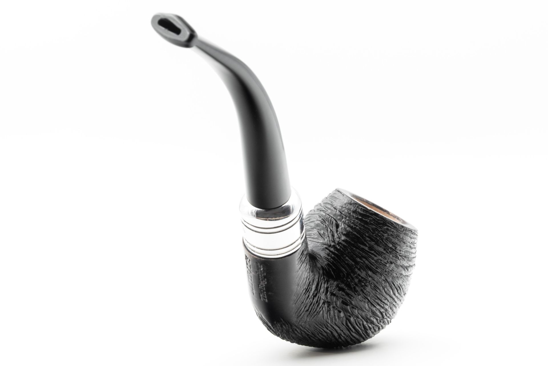 Rattray's The Bagpiper Rustic Black Pipe