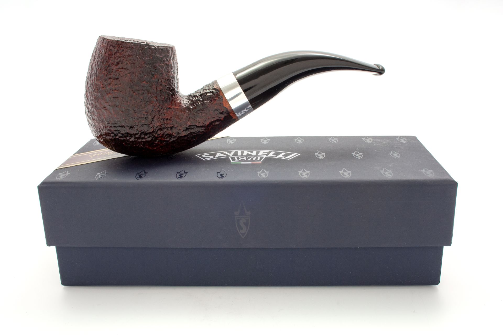 Savinelli Etna Rustic 616 9mm Briar Pipe_3