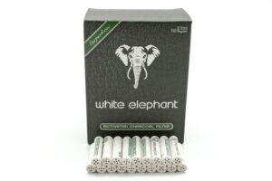 White Elephant 150 Activated Charcoal Pipe Filter 9mm