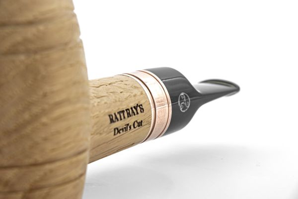 Rattray's Devil's Cut G Oak Sandblast 9mm Oak Wood Pipe - Image 6