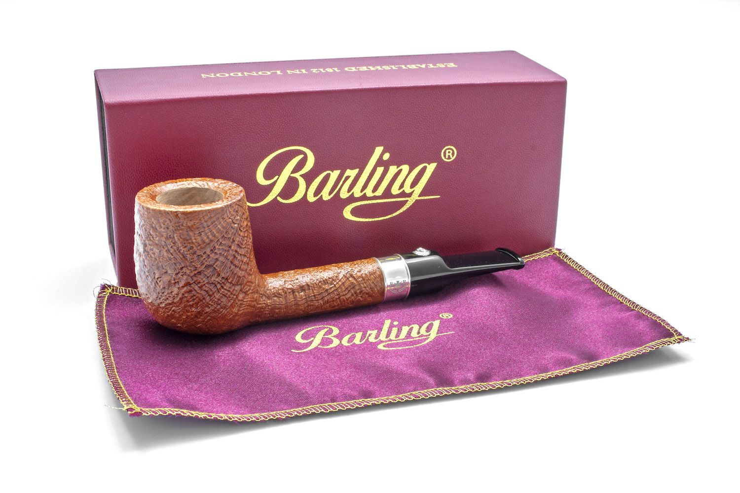 Barling Benjamin Fossil 1814 Pipe