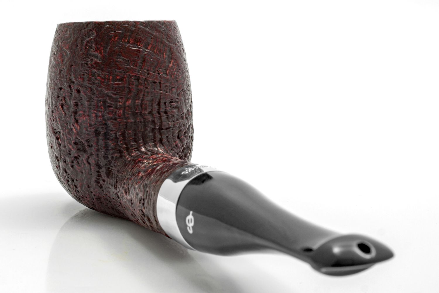 Peterson House Pipe Sandblast Billiard Pipe